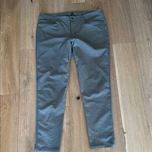 Lululemon ABC Gray/Green Pants